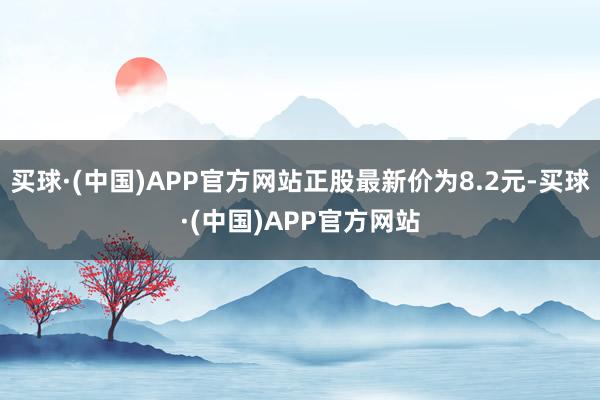 买球·(中国)APP官方网站正股最新价为8.2元-买球·(中国)APP官方网站