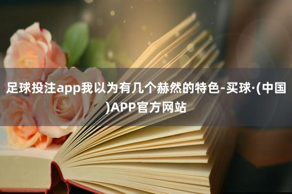 足球投注app我以为有几个赫然的特色-买球·(中国)APP官方网站