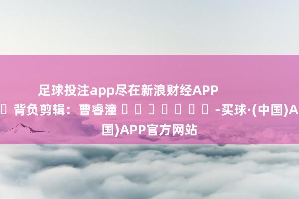 足球投注app尽在新浪财经APP            						背负剪辑：曹睿潼 							-买球·(中国)APP官方网站